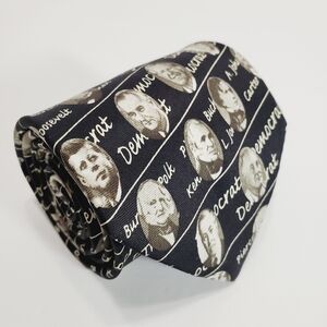 US Presidents Democratic Party Theme Men's Silk Neck Tie Victory 62x3.75"